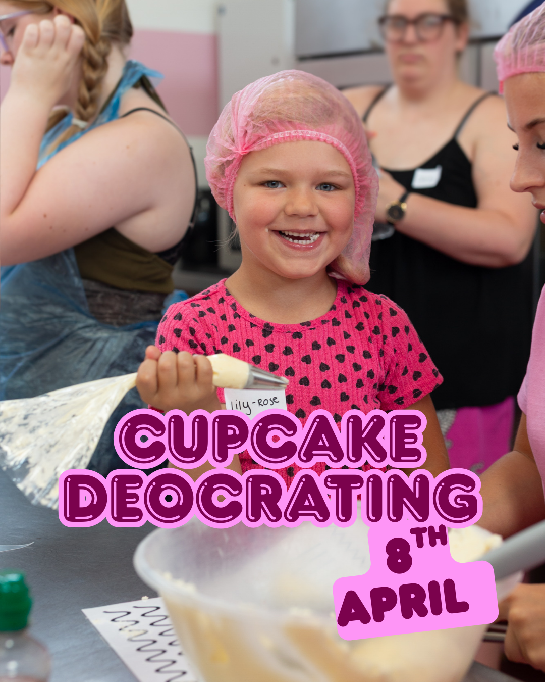 CUPCAKE DECORATING CLASS - 8th April!