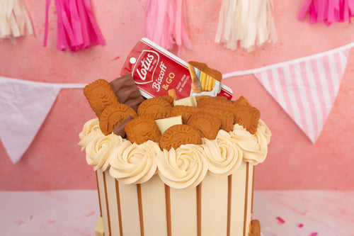Biscoff Overload Cake